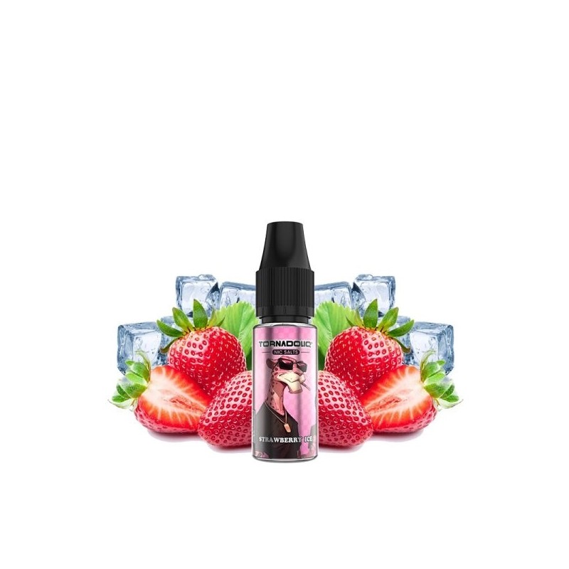 Tornado Salt - Strawberry Ice 20mg 10ml | BigVapoteur