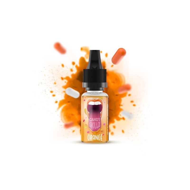 Orange Flavor Candy Skillz by Vape or DIY 10ml | BigVapoteur
