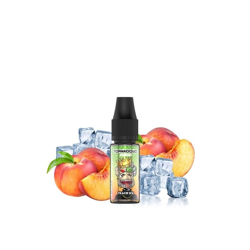 E-liquide Tornado Salt - Pêche Glacée 20mg 10ml | BigVapoteur