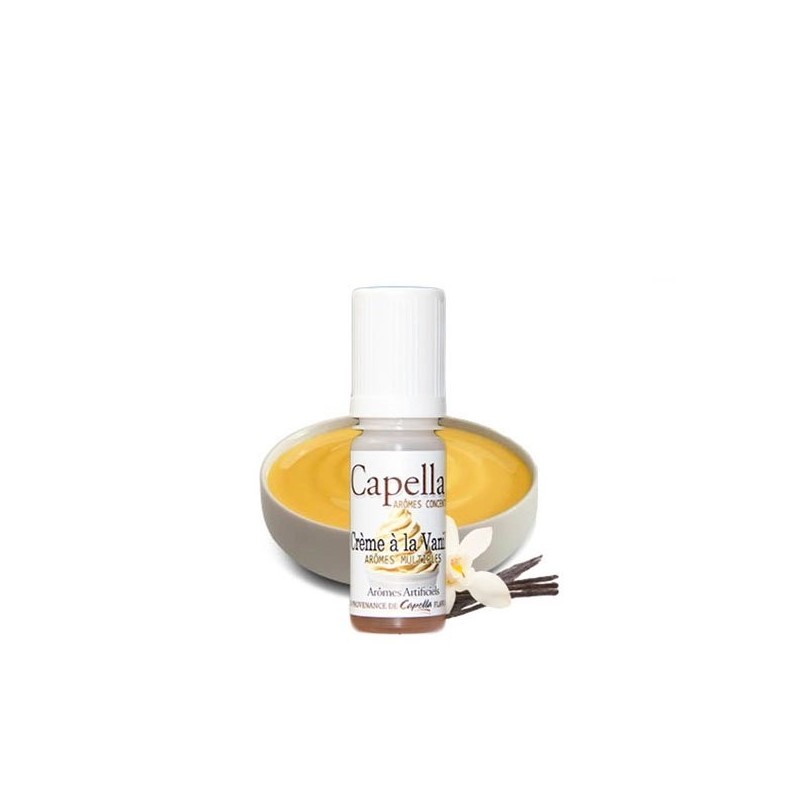 Capella Flavor 10ml - Vanilla Custard V2 | BigVapoteur