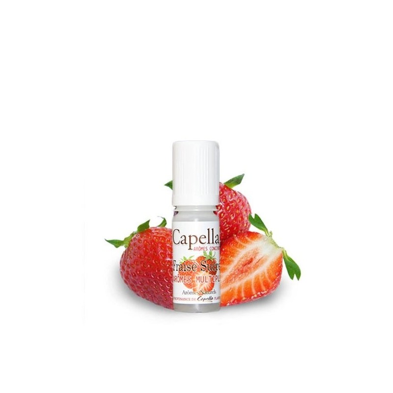 Arôme Capella 10ml - Sweet Strawberry | BigVapoteur