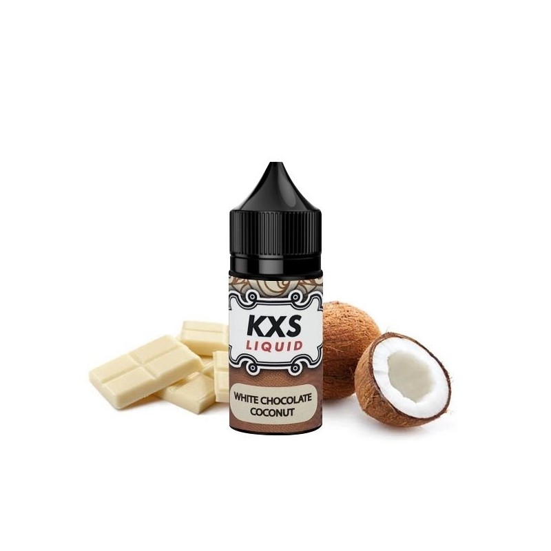 White Chocolate Coconut Flavor 30ml | BigVapoteur