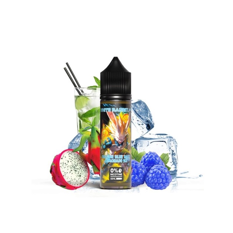 Premix White Rabbit - Dragon Blue Razz Lemonade Ice 50/60ml | BigVapoteur