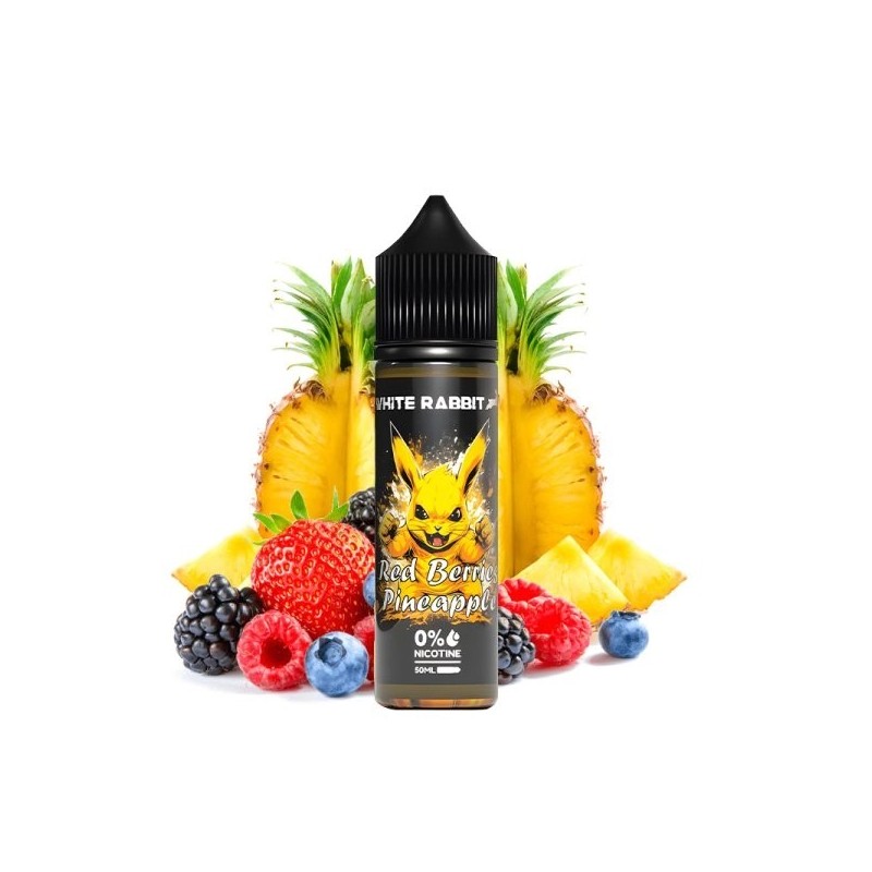 White Rabbit - Red Berries Pineapple 50/60ml | BigVapoteur