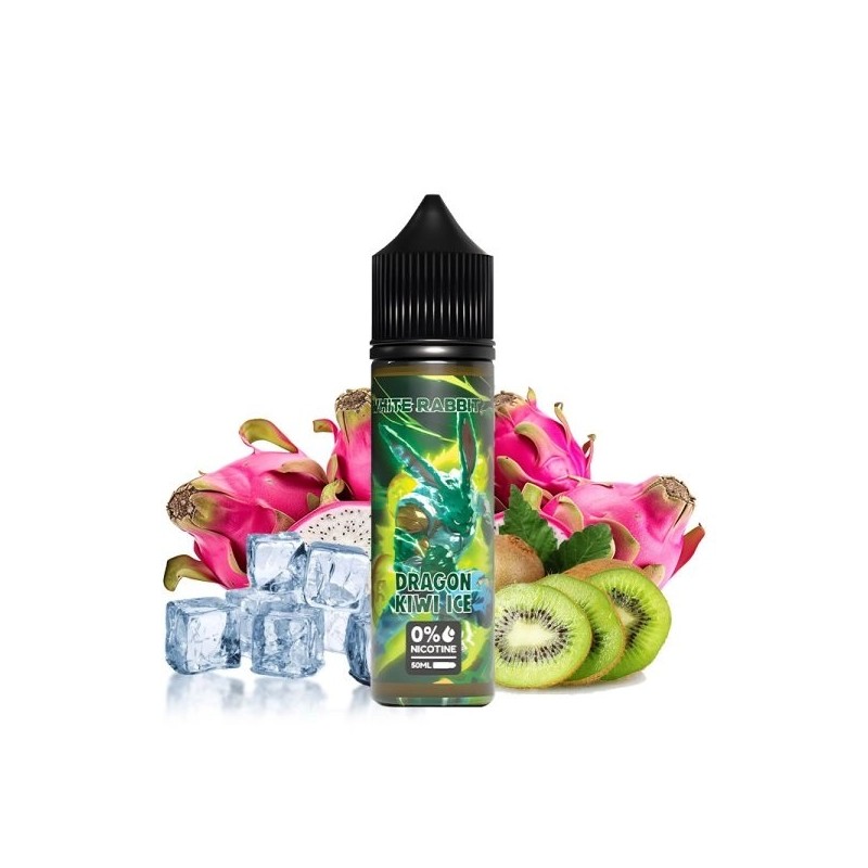 Premix White Rabbit - Dragon Kiwi Ice 50/60ml | BigVapoteur