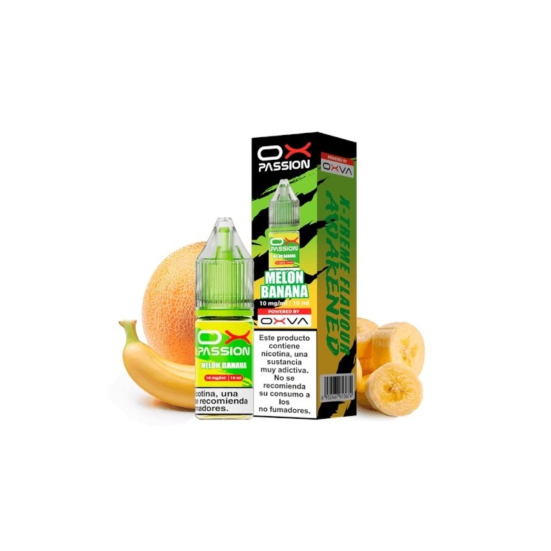 E-liquide Oxva Ox Passion Salts 10mg - Melon Banane | BigVapoteur