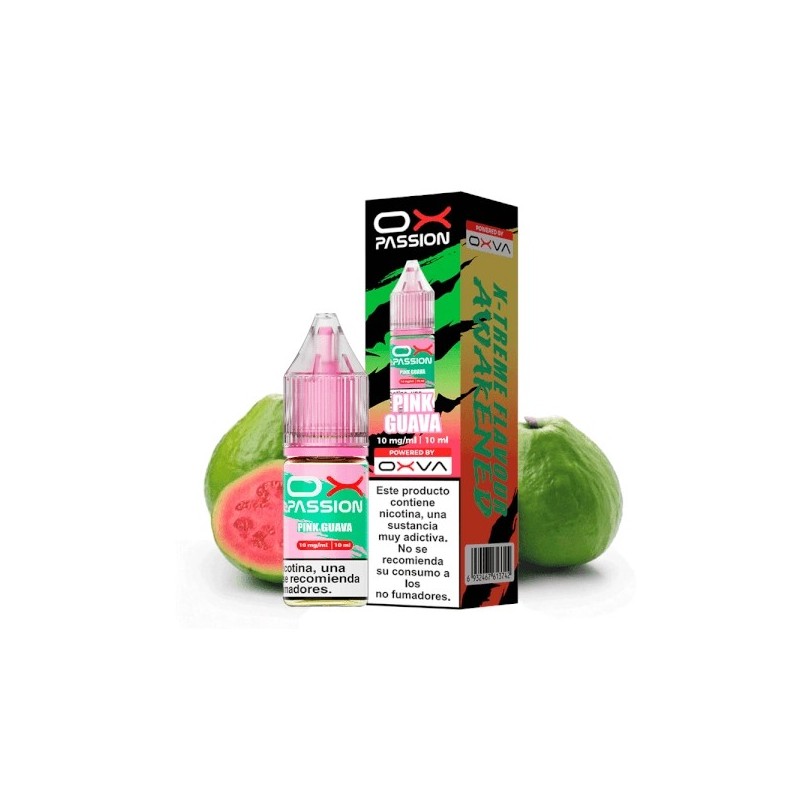 Liquid Oxva Ox Passion Salts 10mg - Pink Guava | BigVapoteur