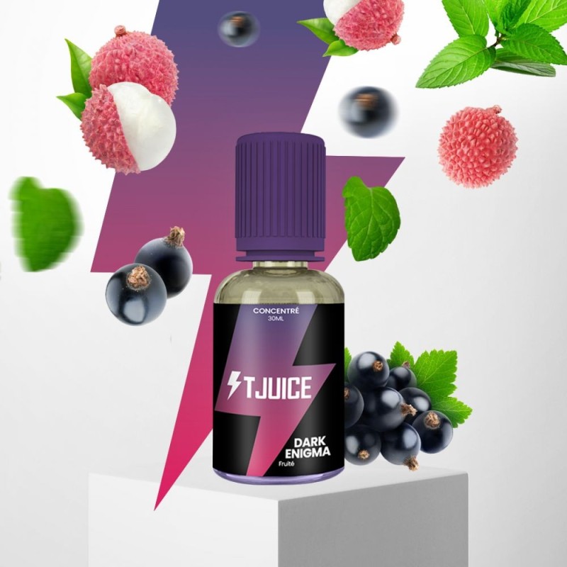 Arôme T-Juice 30ml - Dark Enigma | BigVapoteur