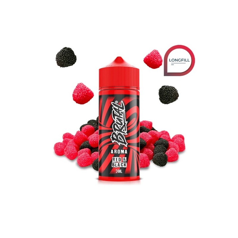 Longfill Brutal Drinks By Just Juice - Rouge & Noir 24/120ml | BigVapoteur