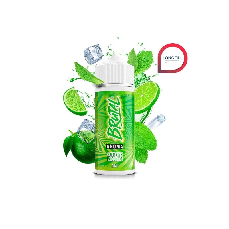 Longfill Brutal Drinks By Just Juice - Mojito Glacé 24/120ml | BigVapoteur