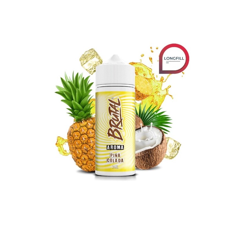 Longfill Brutal Drinks By Just Juice - Piña Colada 24/120ml | BigVapoteur
