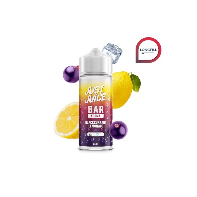 Longfill Just Juice Bar - Blackcurrant Lemonade 24/120ml | BigVapoteur