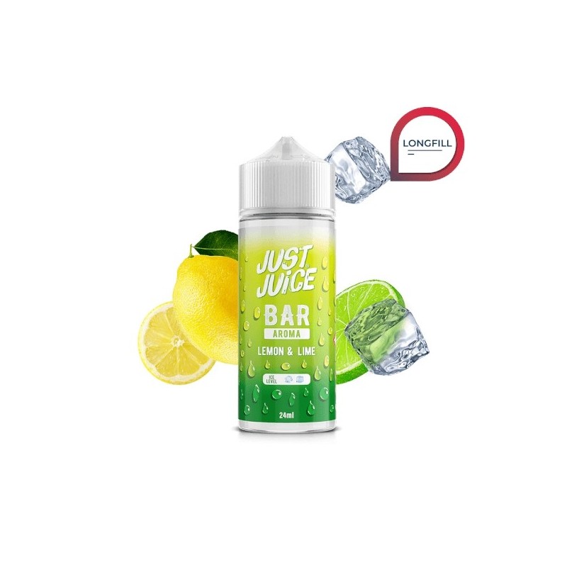 Longfill Just Juice Bar - Citron Citron Vert 24/120ml | BigVapoteur