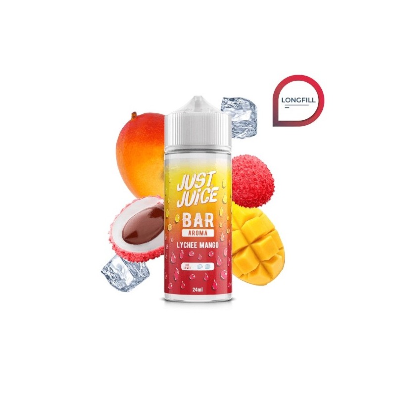 Longfill Just Juice Bar - Lychee Mango 24/120ml | BigVapoteur
