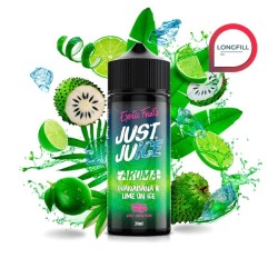 Longfill Just Juice Exotic Fruits - Guanabana Lime Ice 24/120ml | BigVapoteur