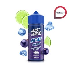 Longfill Just Juice Ice - Cassis Citron Vert 24/120ml | BigVapoteur