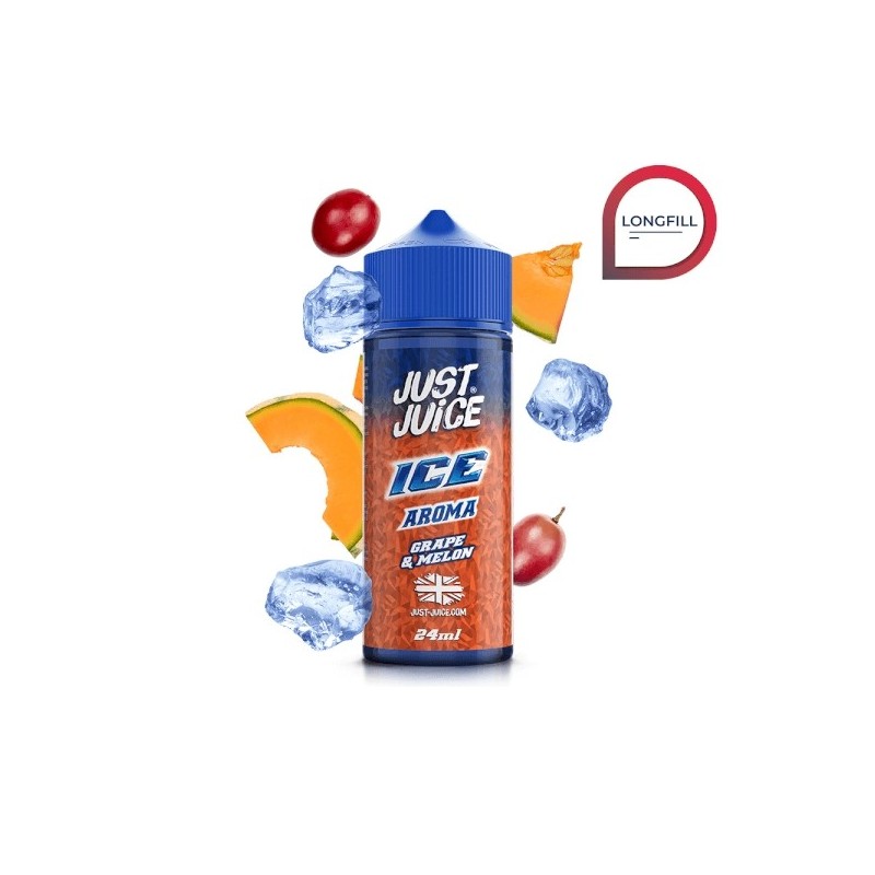 Longfill Just Juice Ice - Raisin & Melon 24/120ml | BigVapoteur