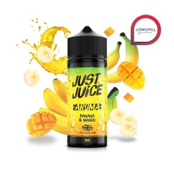 Longfill Just Juice Iconic - Banana & Mango 24/120ml | BigVapoteur