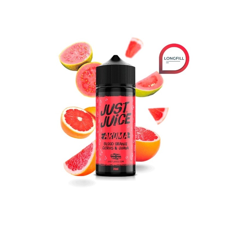 Longfill Just Juice Iconic - Blood Orange Citrus & Guava 24/120ml | BigVapoteur