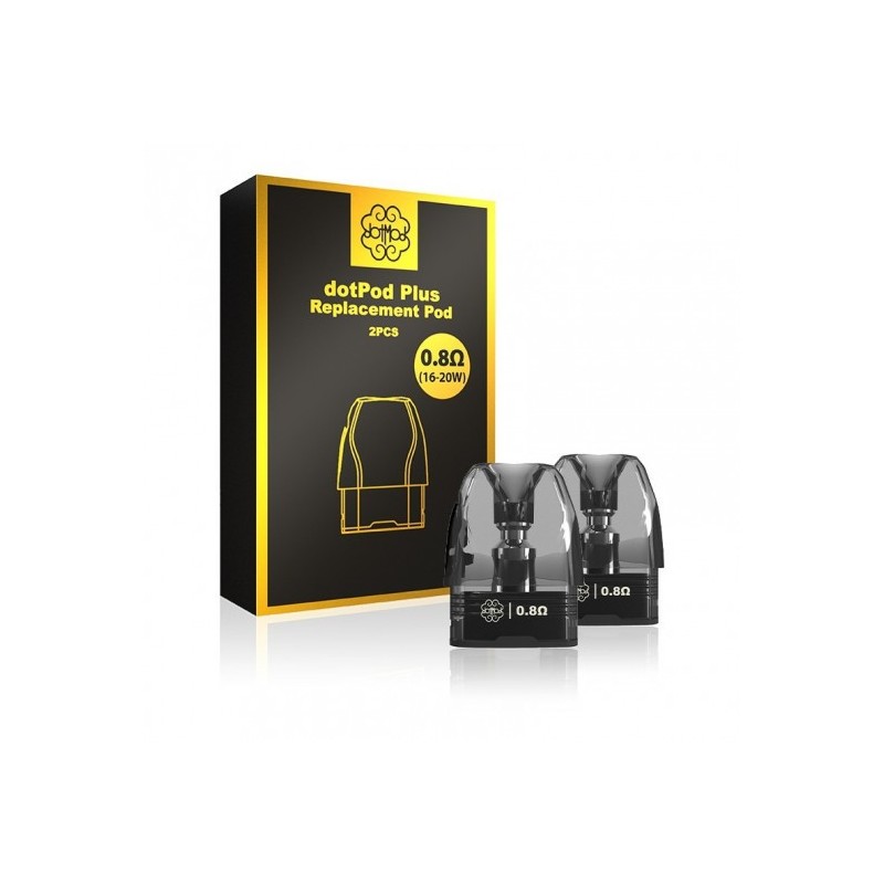 Kartridż / Wkład dotPod Plus 0.8 OHM 2ml | Bigvapoteur
