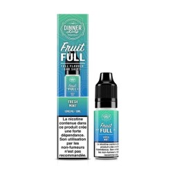Liquid Dinner Lady Fruit Full Salt 10ml 20mg - Fresh Mint | Bigvapoteur