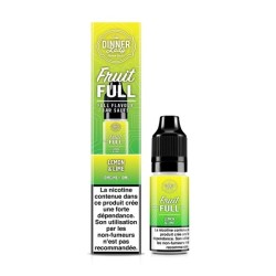 Liquid Dinner Lady Fruit Full Salt 10ml 20mg - Citron & Citron vert | Bigvapoteur