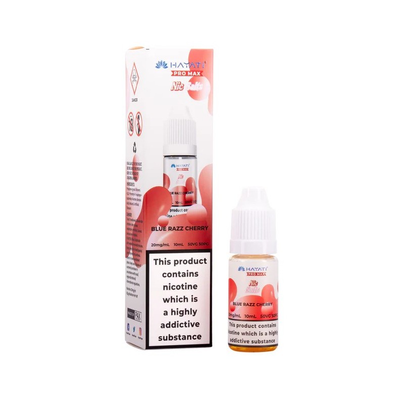Liquid Hayati Pro Max Sels de Nicotine 10ml - Blue Razz Cerise 20mg | Bigvapoteur