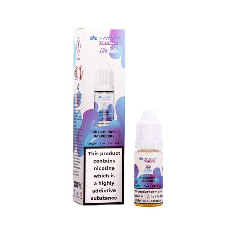 Liquid Hayati Pro Max Nic Salts 10ml - Blueberry Raspberry 20mg | Bigvapoteur
