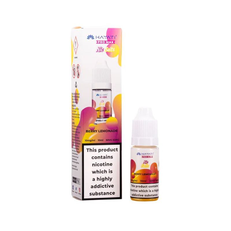 Liquid Hayati Pro Max Sels de Nicotine 10ml - Citronnade aux Baies 20mg | Bigvapoteur