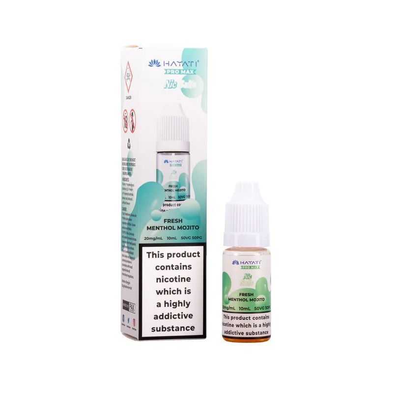 Liquid Hayati Pro Max Nic Salts 10ml - Fresh Menthol Mojito 20mg | Bigvapoteur