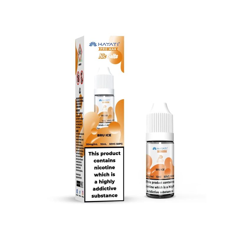 Liquid Hayati Pro Max Nic Salts 10ml - Bru Ice 20mg | Bigvapoteur