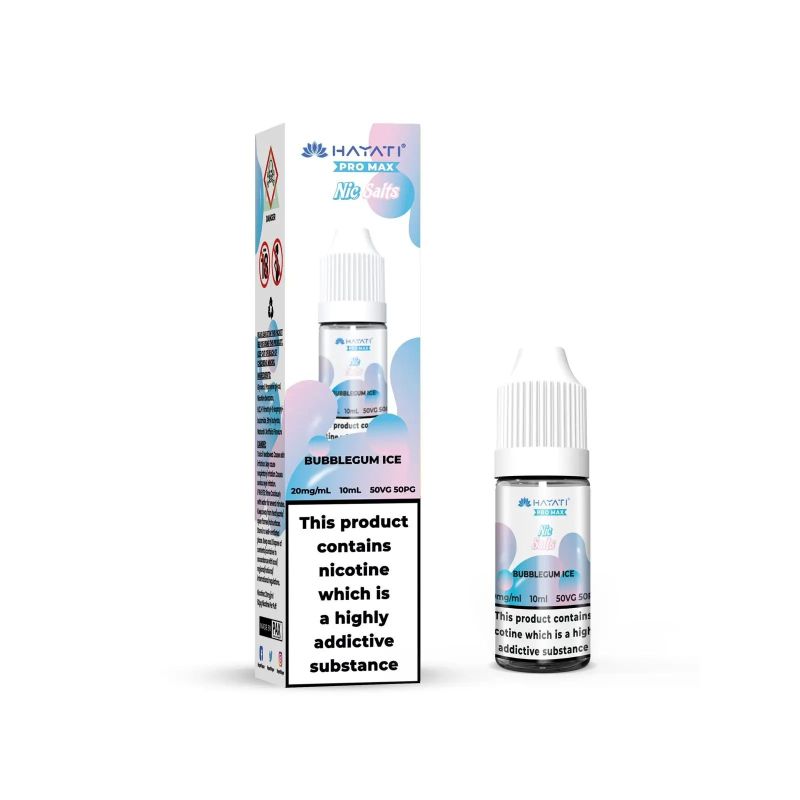 Liquid Hayati Pro Max Nic Salts 10ml - Guma Balonowa Ice 20mg | Bigvapoteur