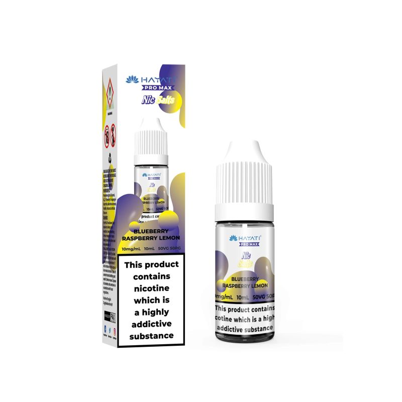Liquid Hayati Pro Max Sels de Nicotine 10ml - Myrtille Framboise Citron 20mg | Bigvapoteur