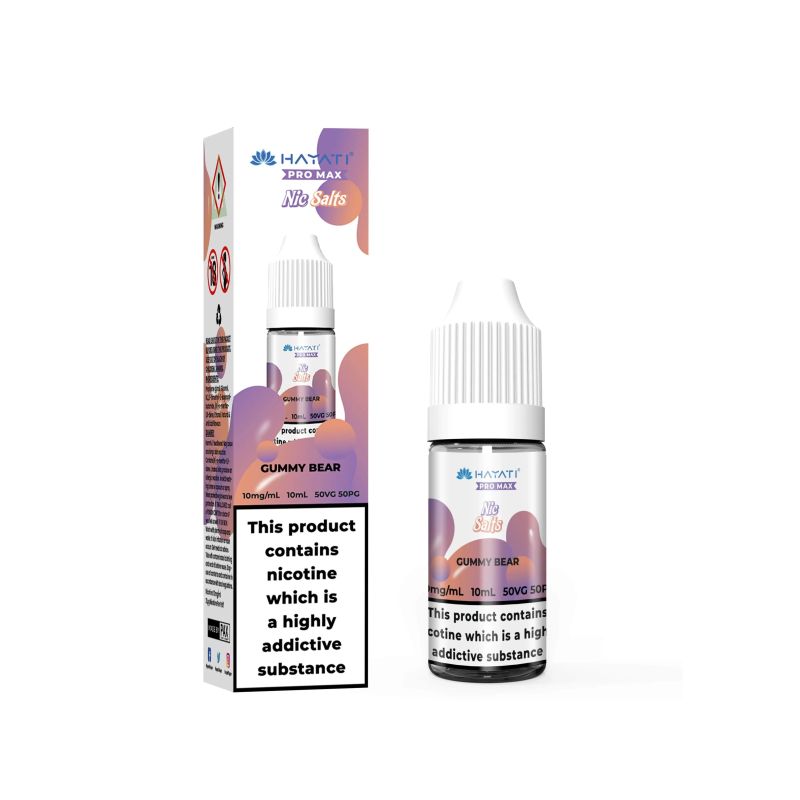 Liquid Hayati Pro Max Sels de Nicotine 10ml - Gummy Bear 20mg | Bigvapoteur