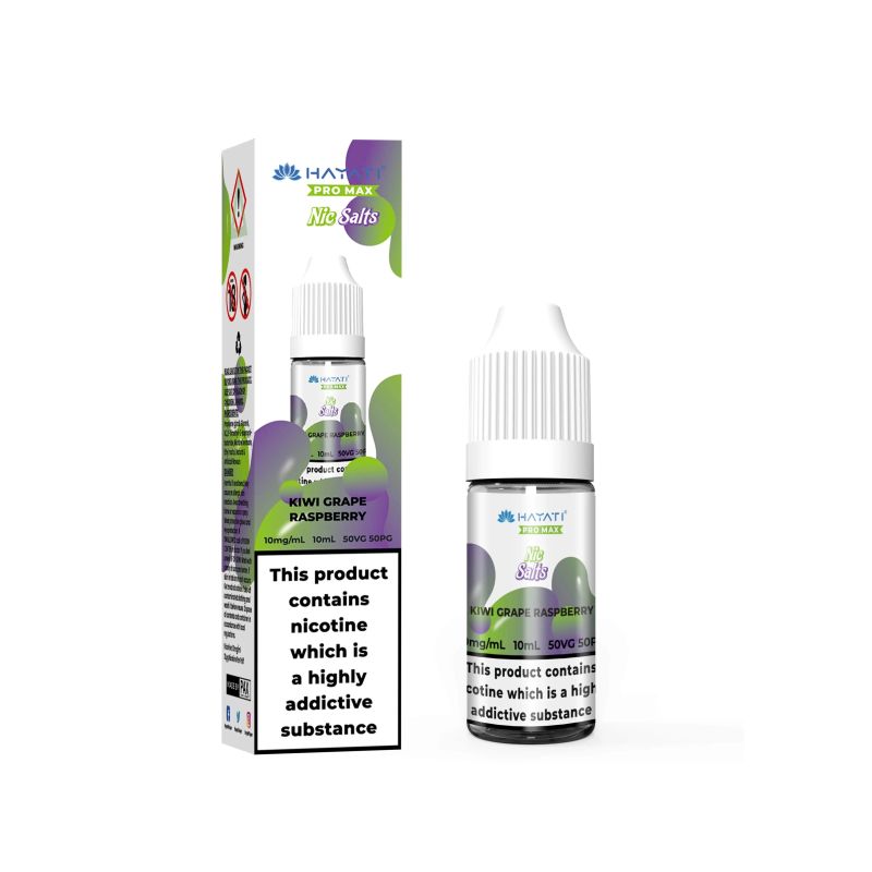 Liquid Hayati Pro Max Sels de Nicotine 10ml - Kiwi Raisin Framboise 20mg | Bigvapoteur