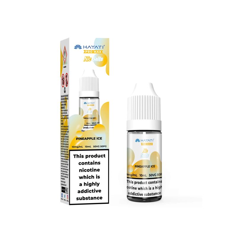 Liquid Hayati Pro Max Sels de Nicotine 10ml - Ananas Glacé 20mg | Bigvapoteur