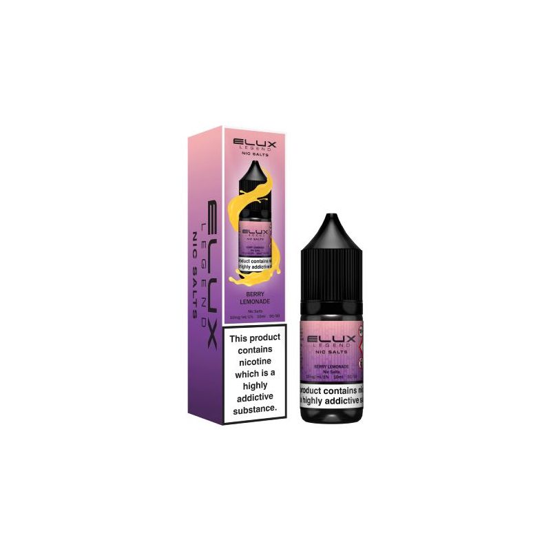 Liquid Elux Legend Sels de Nicotine 10ml - Citronnade aux Baies 20mg | Bigvapoteur