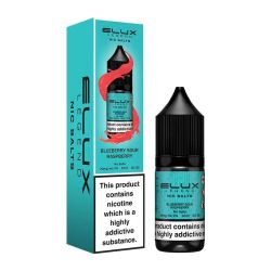 Liquid Elux Legend Sels de Nicotine 10ml - Framboise Bleue Acidulée 20mg | Bigvapoteur
