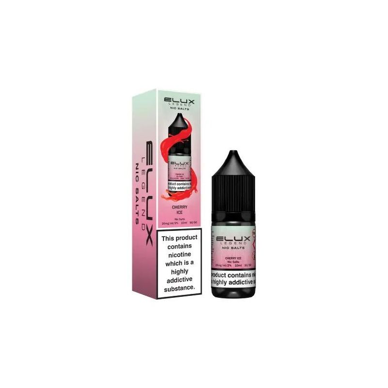 Liquid Elux Legend Sels de Nicotine 10ml - Cerise Glacée 20mg | Bigvapoteur