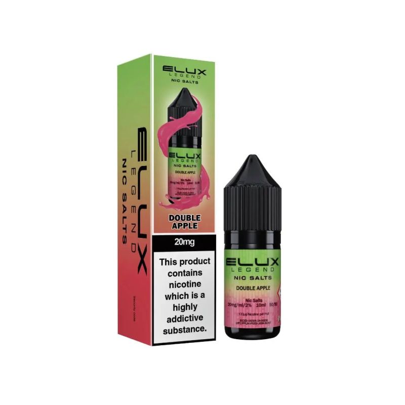 Liquid Elux Legend Sels de Nicotine 10ml - Double Pomme 20mg | Bigvapoteur
