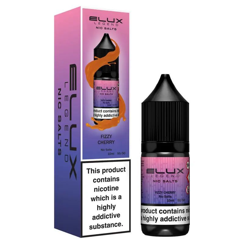 Liquid Elux Legend Nic Salts 10ml - Fizzy Cherry 20mg | Bigvapoteur