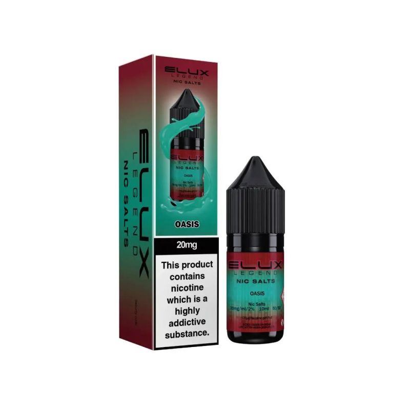 Liquid Elux Legend Nic Salts 10ml - Oaza 20mg | Bigvapoteur