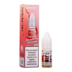 Liquid Smok Nic Salts 10 ml - Fraise Glacée 20mg | Bigvapoteur