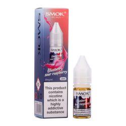 Liquid Smok Nic Salts 10 ml - Jagodowo-Kwaśna Malina 20 mg | Bigvapoteur