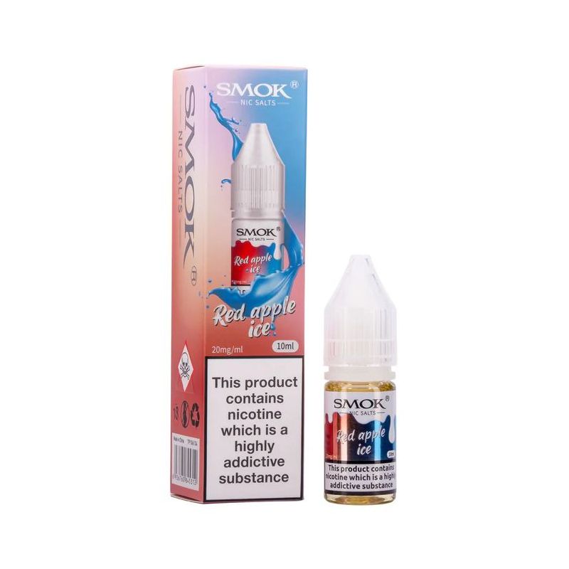 Liquid Smok Nic Salts 10 ml - Red Apple Ice 20 mg | Bigvapoteur