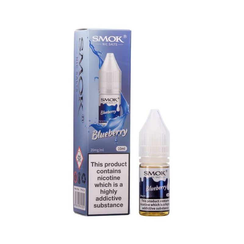 Liquid Smok Nic Salts 10 ml - Blueberry 20 mg | Bigvapoteur