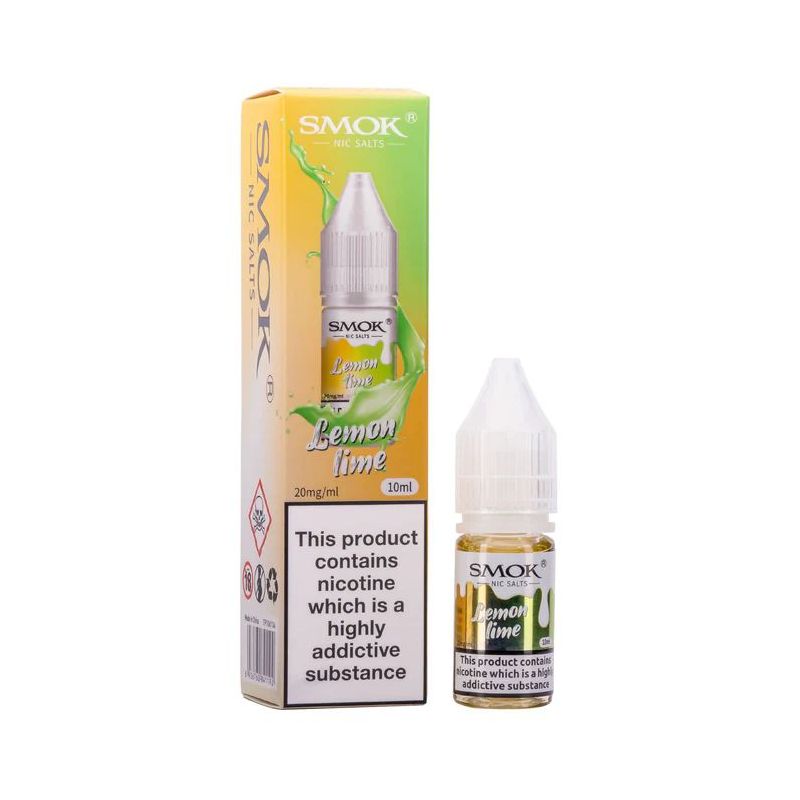 Liquid Smok Nic Salts 10 ml - Citron Citron Vert 20 mg | Bigvapoteur