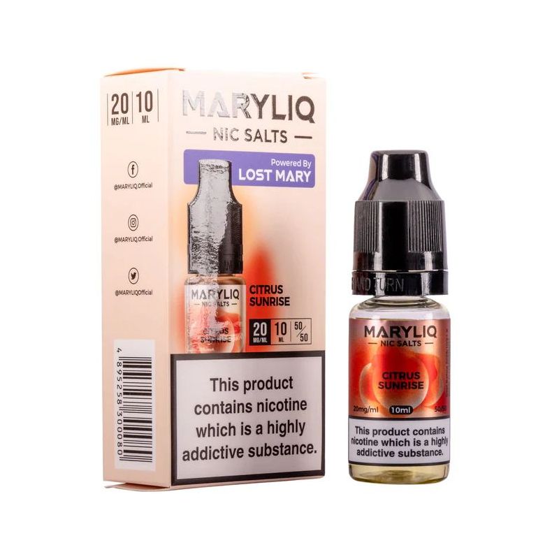 Liquid Maryliq Sól Nikotynowa 10ml - Cytrusowy Świt 20mg | Bigvapoteur