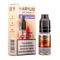 Maryliq Nicotine Salt Liquid 10ml - Sour Red 20mg | Bigvapoteur