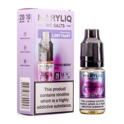 Liquid Maryliq Sel Nicotinique 10ml - Triple Baies Givrées 20mg | Bigvapoteur